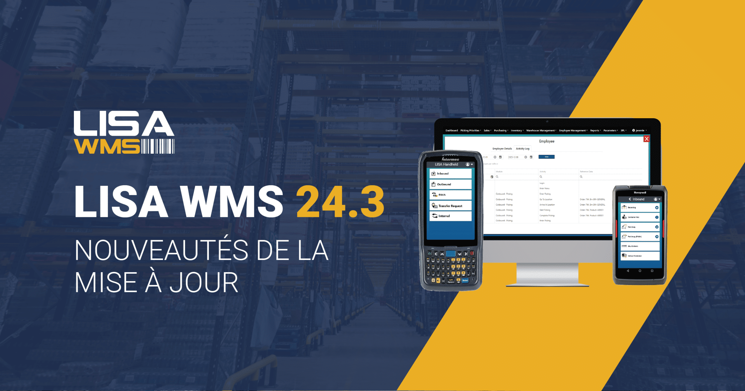 LISA WMS pour SAP BUSINESS ONE – Points forts de la version 24.3
