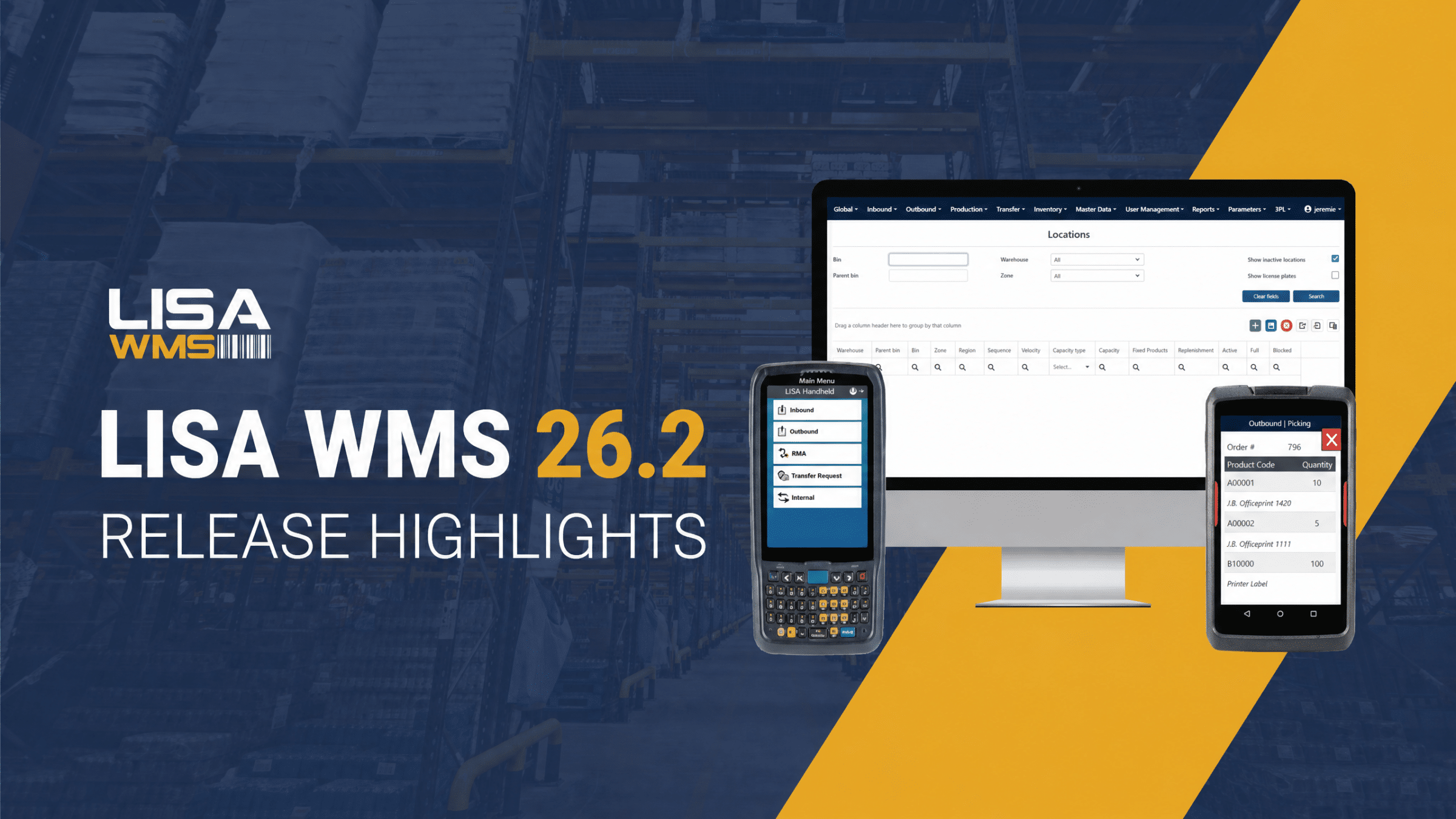 LISA WMS FOR SAP BUSINESS ONE – Release Highlights 26.2 - LISA WMS